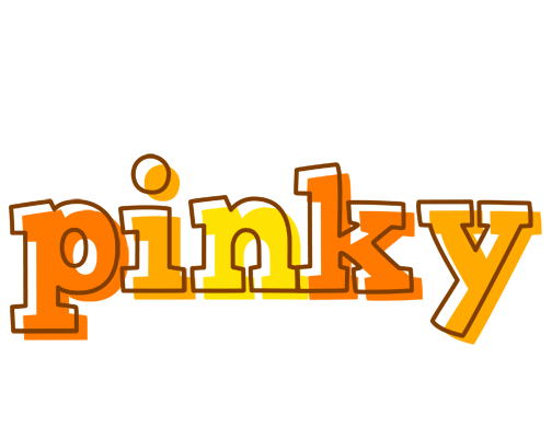 Pinky desert logo