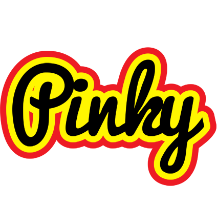 Pinky flaming logo