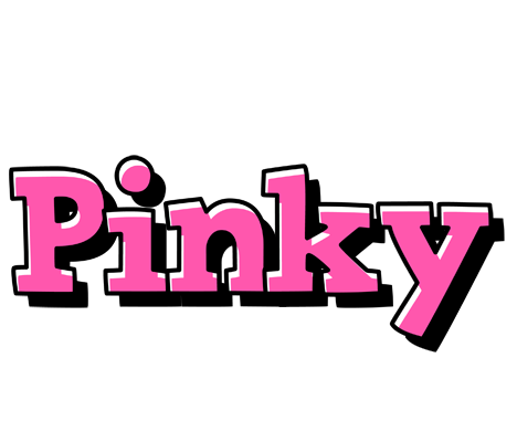Pinky girlish logo