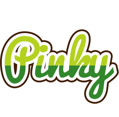Pinky golfing logo
