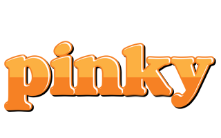 Pinky orange logo