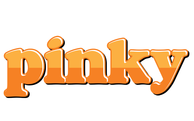 Pinky orange logo