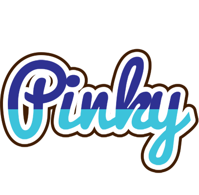 Pinky raining logo
