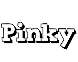 Pinky snowing logo