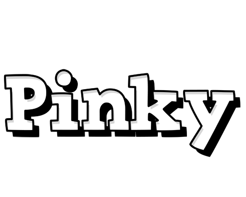 Pinky snowing logo
