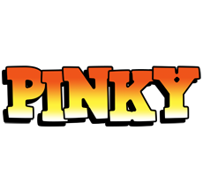 Pinky sunset logo