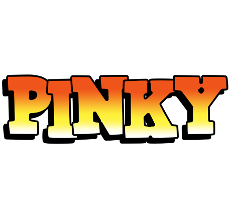 Pinky sunset logo