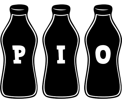 Pio bottle logo