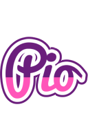 Pio cheerful logo