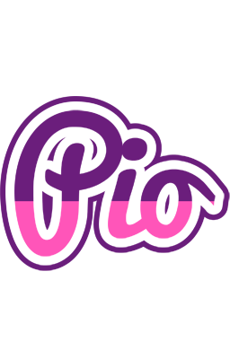 Pio cheerful logo