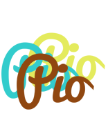 Pio cupcake logo