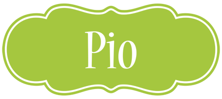 Pio family logo