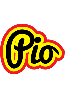 Pio flaming logo