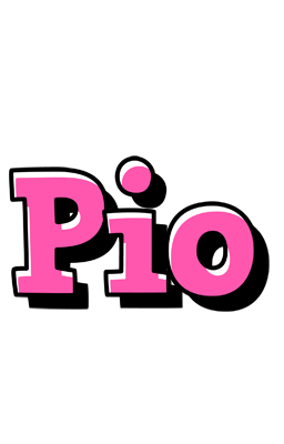Pio girlish logo