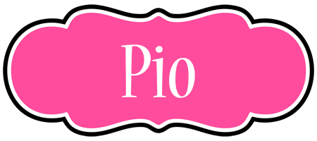 Pio invitation logo