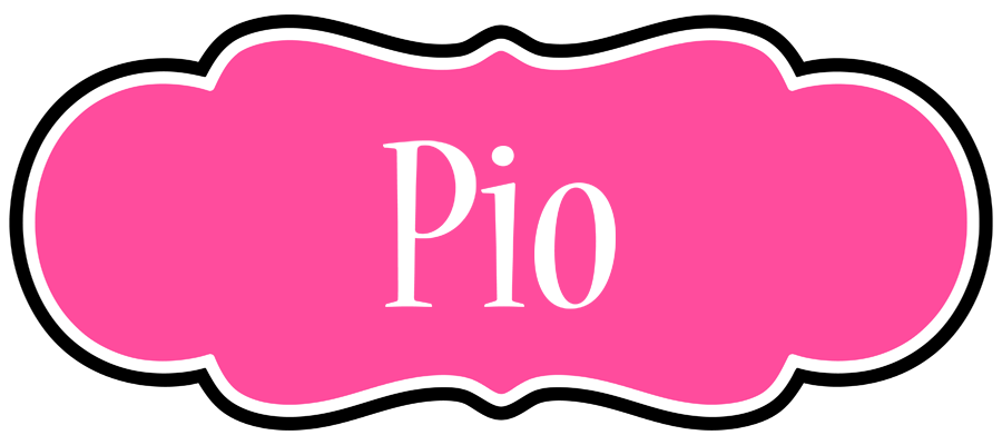 Pio invitation logo