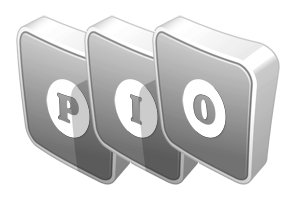 Pio silver logo