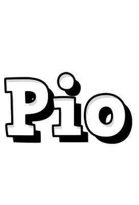 Pio snowing logo