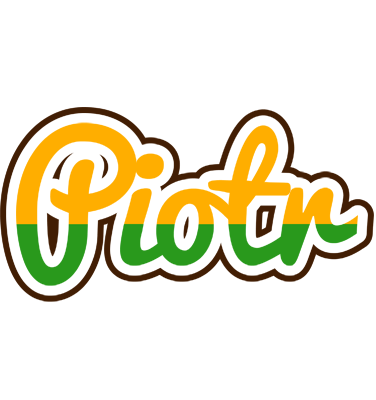 Piotr banana logo