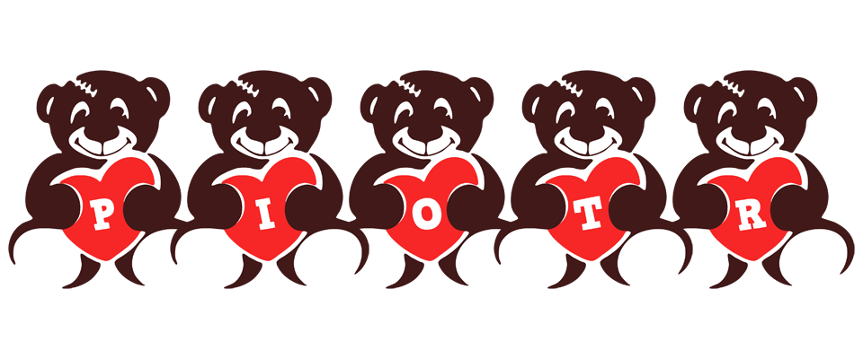 Piotr bear logo