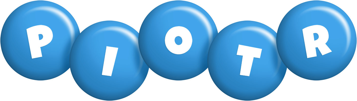 Piotr candy-blue logo