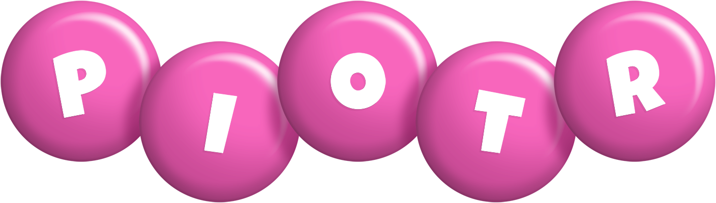Piotr candy-pink logo
