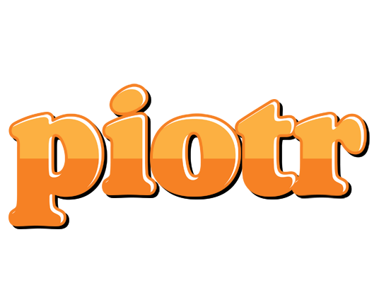 Piotr orange logo