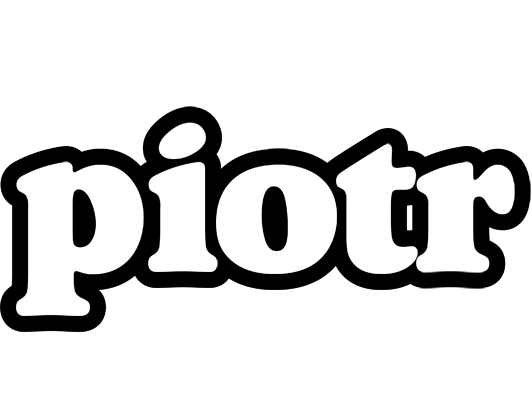 Piotr panda logo