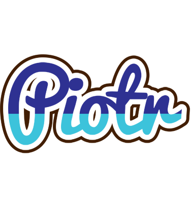 Piotr raining logo