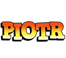Piotr sunset logo