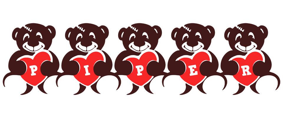 Piper bear logo