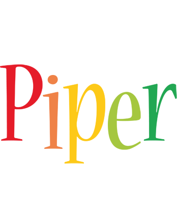 Piper birthday logo