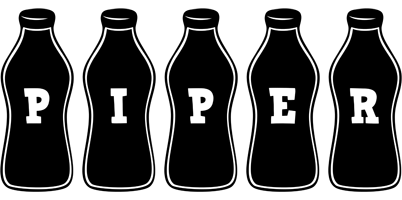 Piper bottle logo