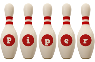 Piper bowling-pin logo