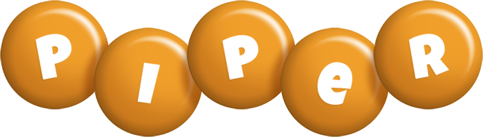 Piper candy-orange logo