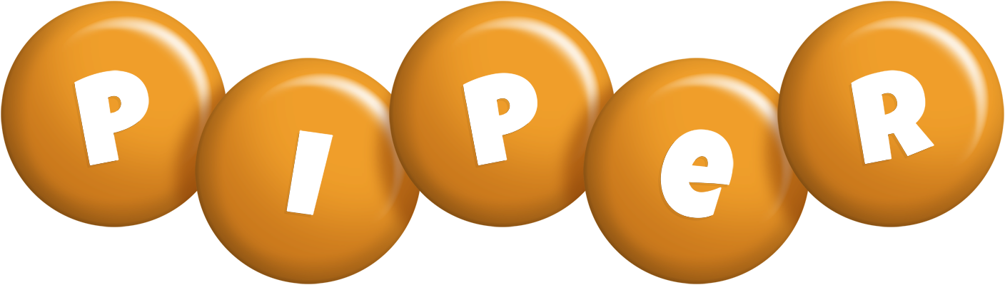Piper candy-orange logo