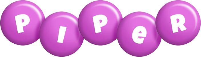 Piper candy-purple logo