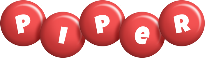 Piper candy-red logo