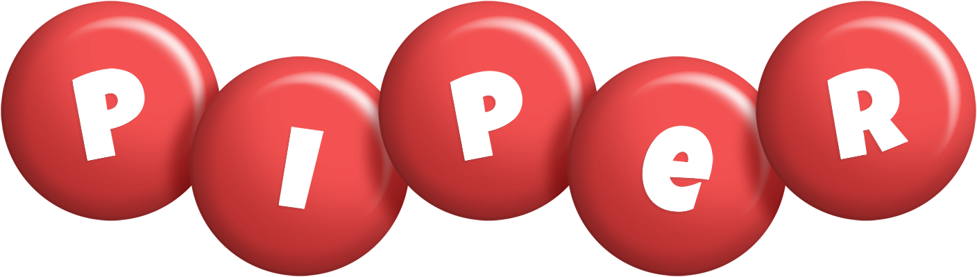 Piper candy-red logo