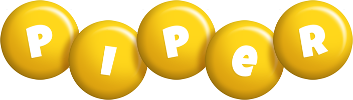 Piper candy-yellow logo