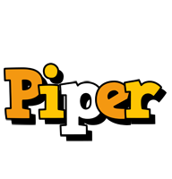 Piper cartoon logo