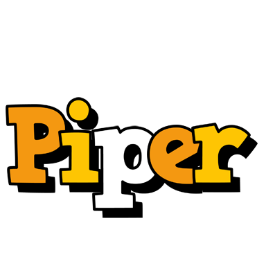 Piper cartoon logo