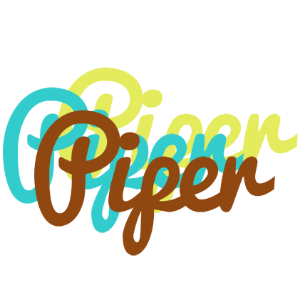 Piper cupcake logo