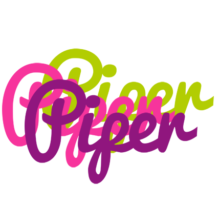 Piper flowers logo
