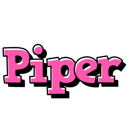 Piper girlish logo