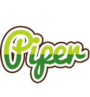 Piper golfing logo