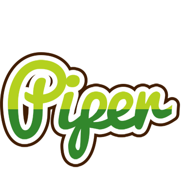 Piper golfing logo