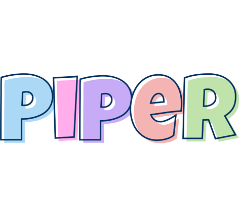 Piper pastel logo