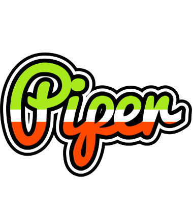 Piper superfun logo
