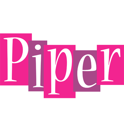 Piper whine logo